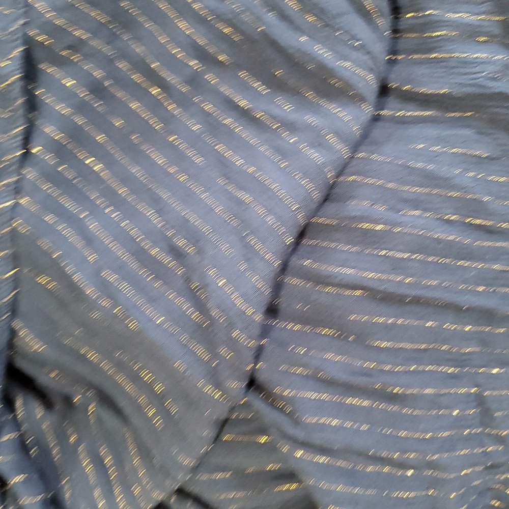 Elegant Blue Women's Dress - Picture 14 of 15